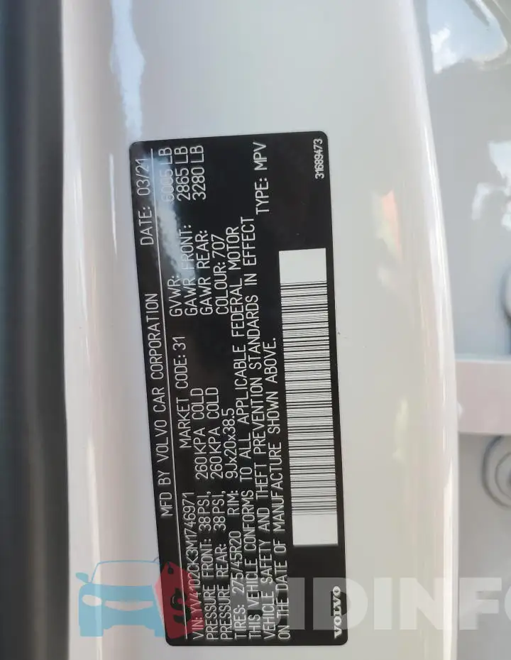 YV4102CK3M1746971 Photo# 13