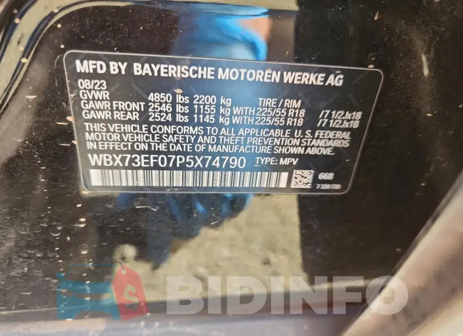 WBX73EF07P5X74790 Photo# 14