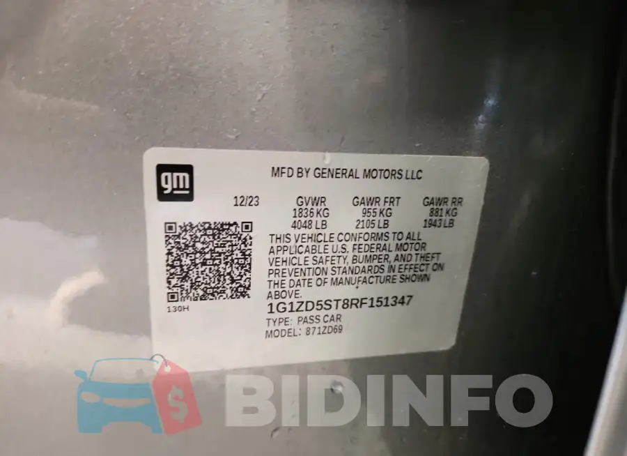 1G1ZD5ST8RF151347 Photo# 12