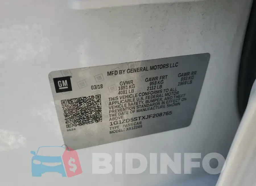 1G1ZD5STXJF208765 Photo# 12