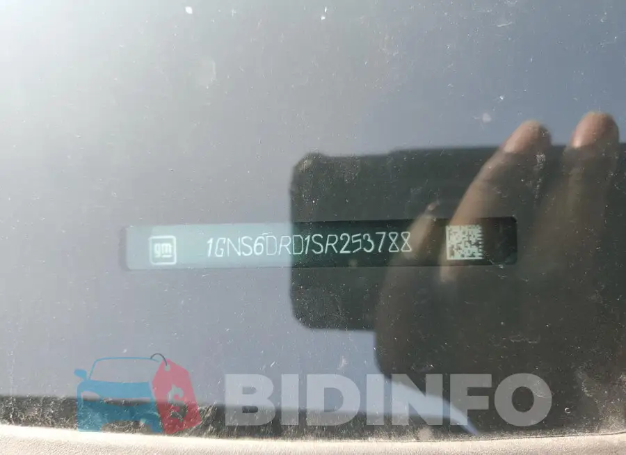 1GNS6DRD1SR253788 Photo# 13