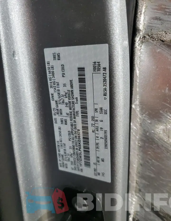 1FTEW3LP6SKE06578 Photo# 12
