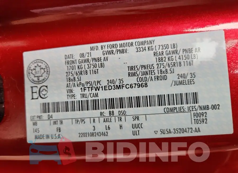1FTFW1ED3MFC67968 Photo# 12