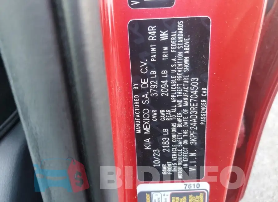 3KPF24AD3RE704503 Photo# 12