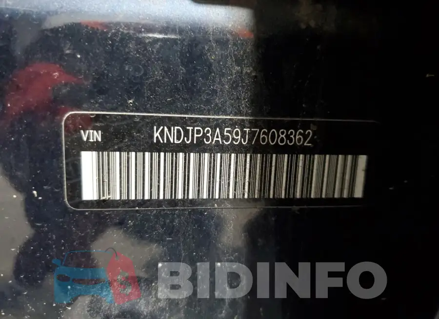 KNDJP3A59J7608362 Photo# 13
