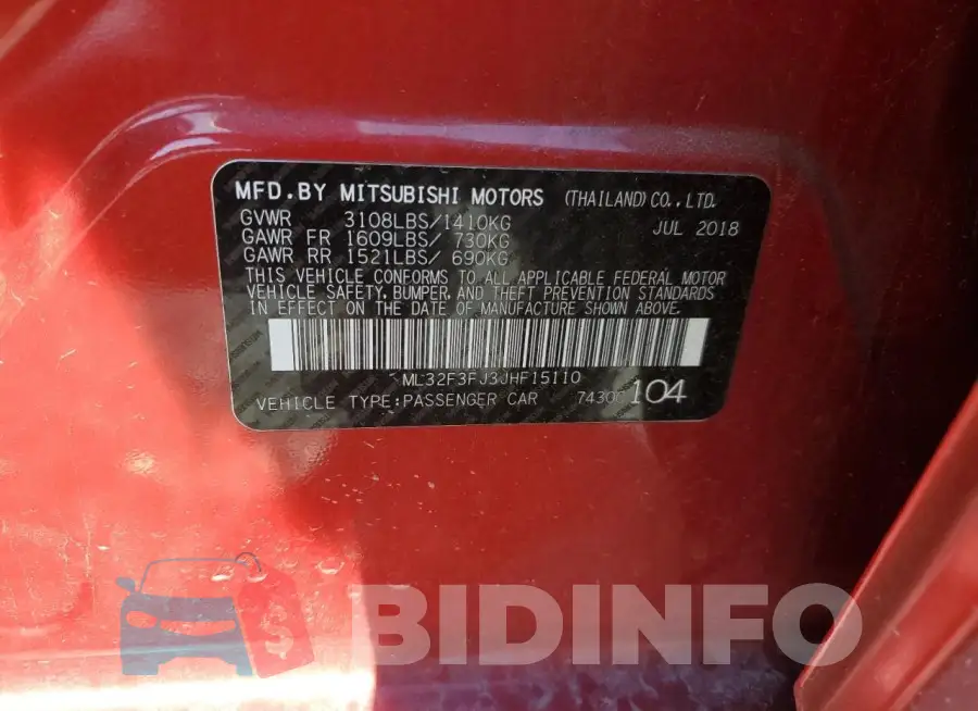 ML32F3FJ3JHF15110 Photo# 12