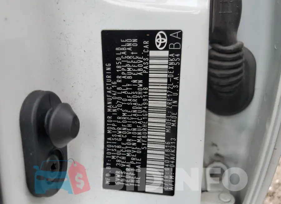 5YFBURHE1GP499148 Photo# 12