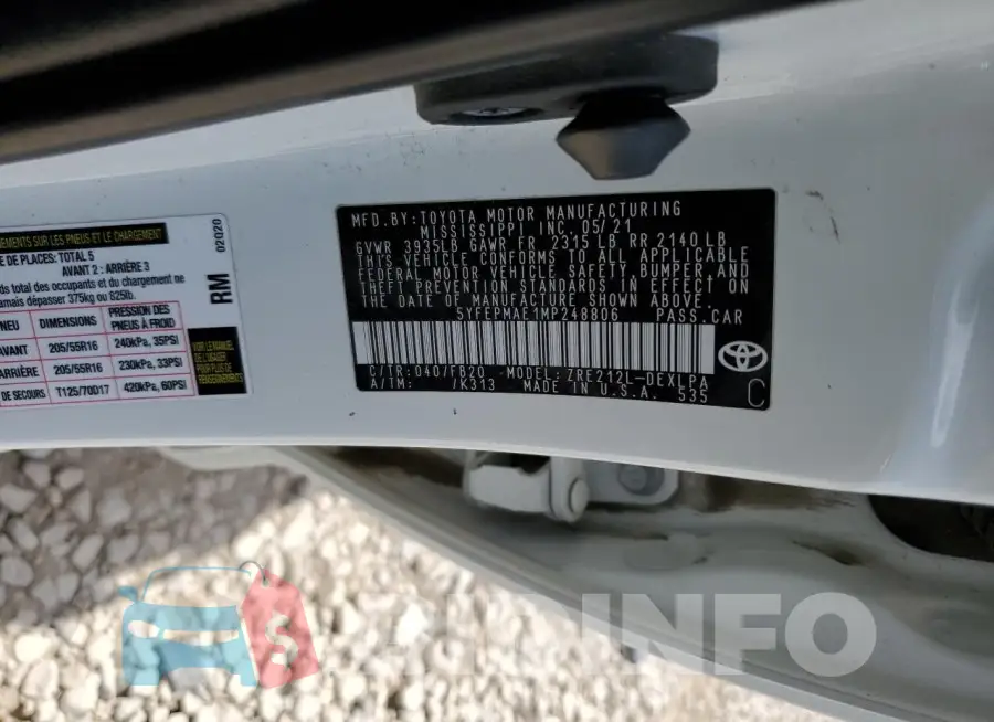 5YFEPMAE1MP248806 Photo# 12
