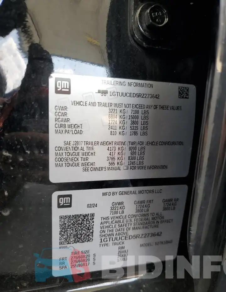 1GTUUCED5RZ273642 Photo# 12