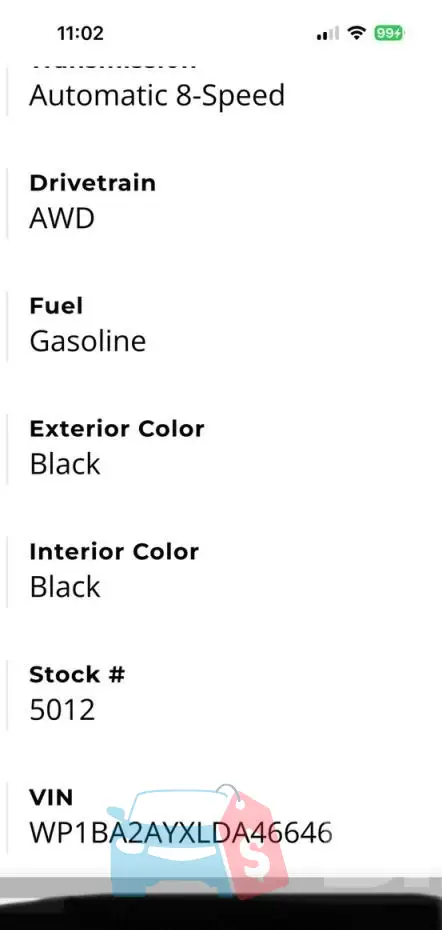 WP1BA2AYXLDA46646 Photo# 10
