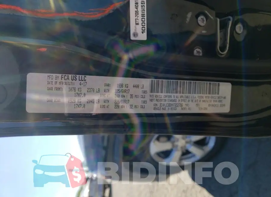 3C4NJCBBXHT652786 Photo# 13