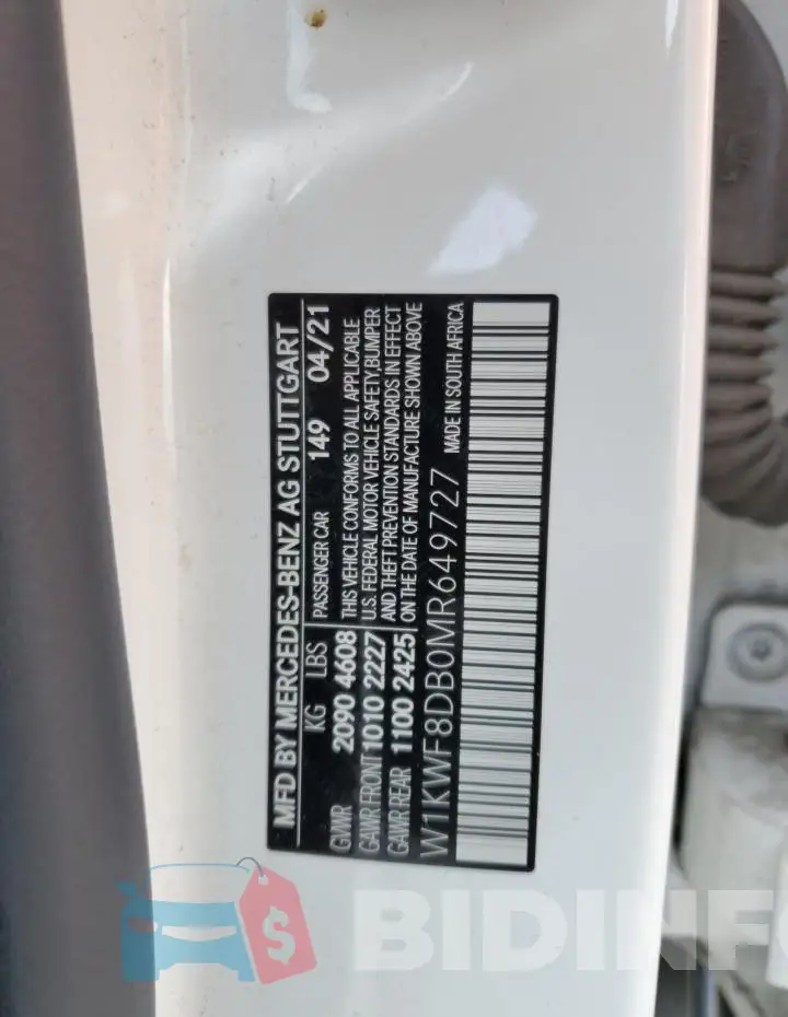 W1KWF8DB0MR649727 Photo# 12