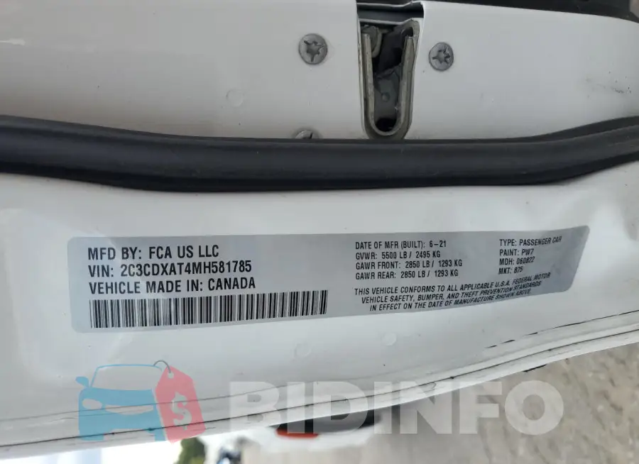 2C3CDXAT4MH581785 Photo# 12