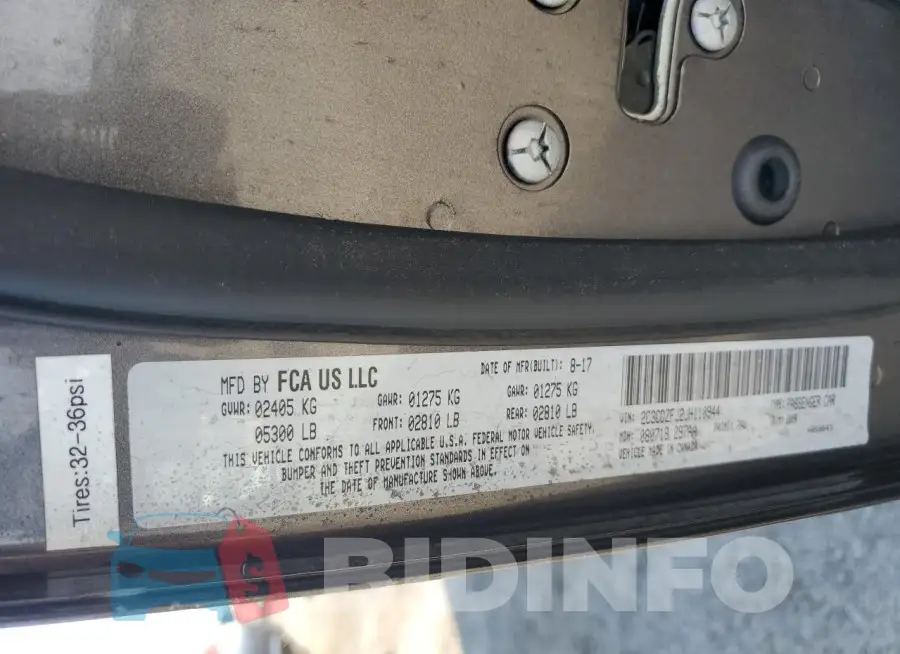 2C3CDZFJ2JH110944 Photo# 12