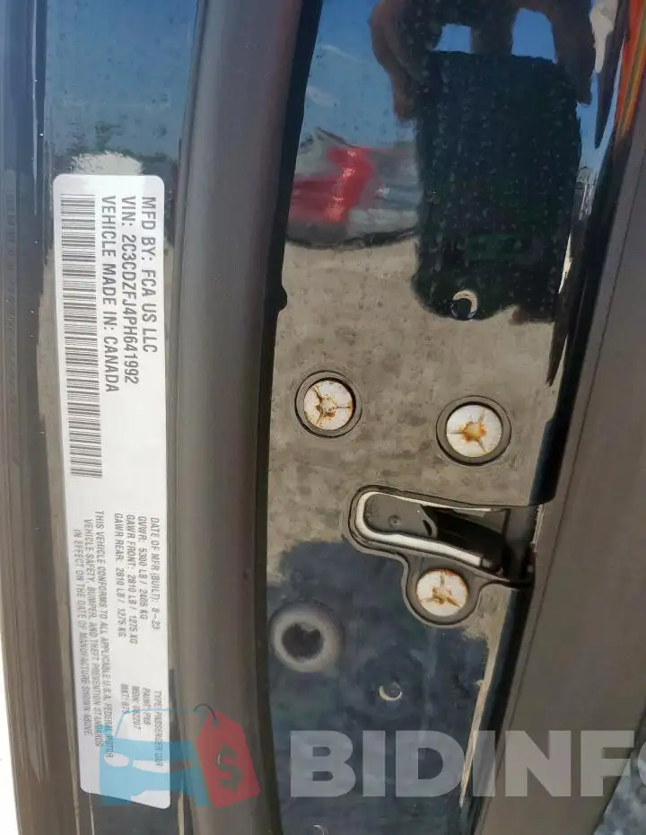 2C3CDZFJ4PH641992 Photo# 12
