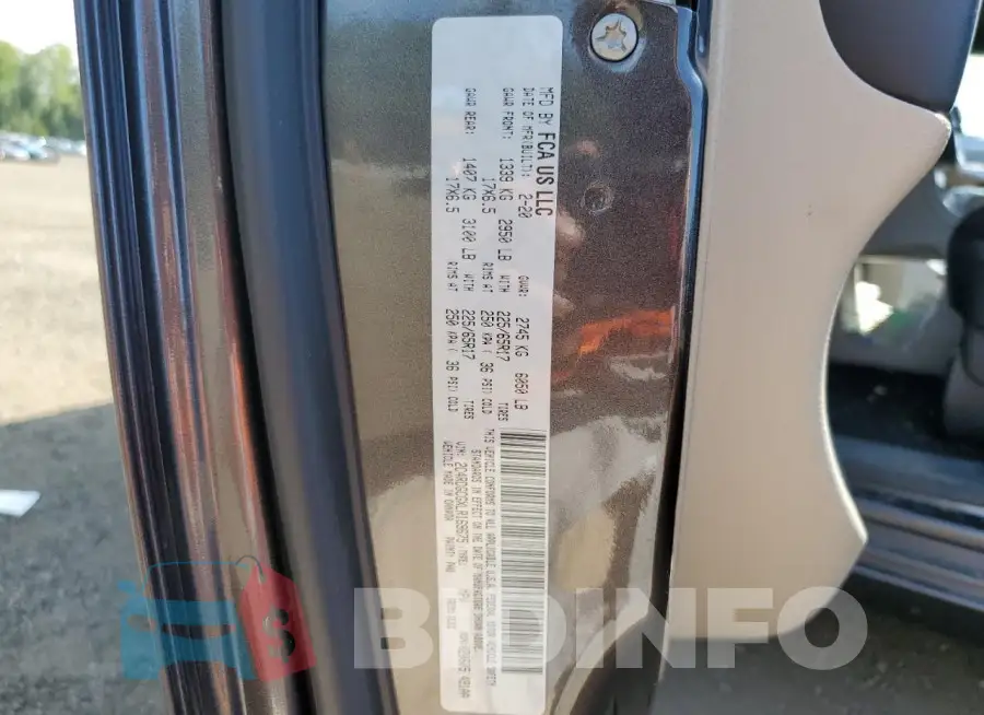 2C4RDGCGXLR169675 Photo# 13