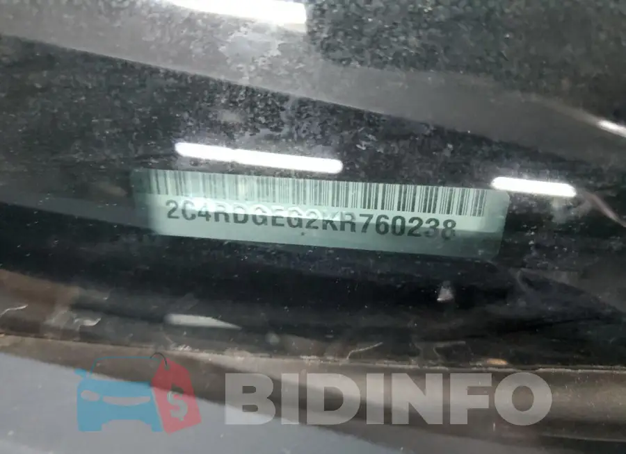 2C4RDGEG2KR760238 Photo# 13