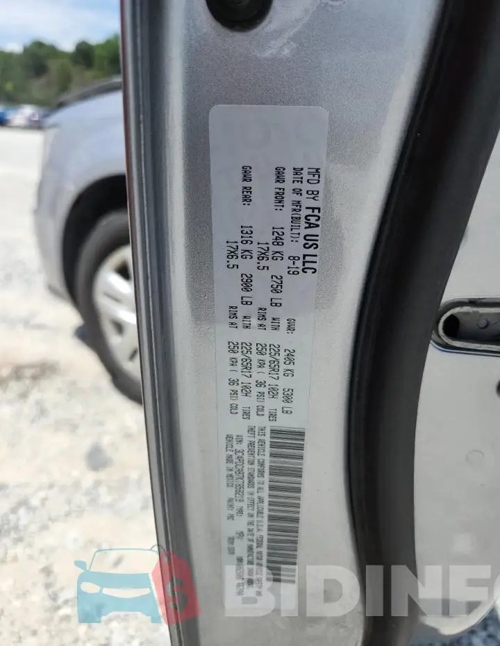 3C4PDCAB7KT858219 Photo# 13