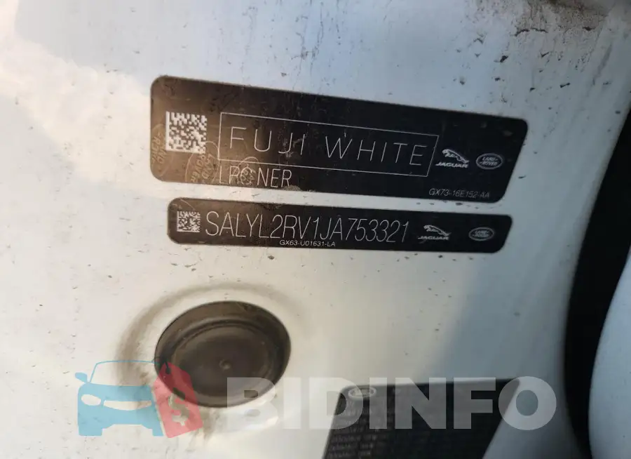 SALYL2RV1JA753321 Photo# 14