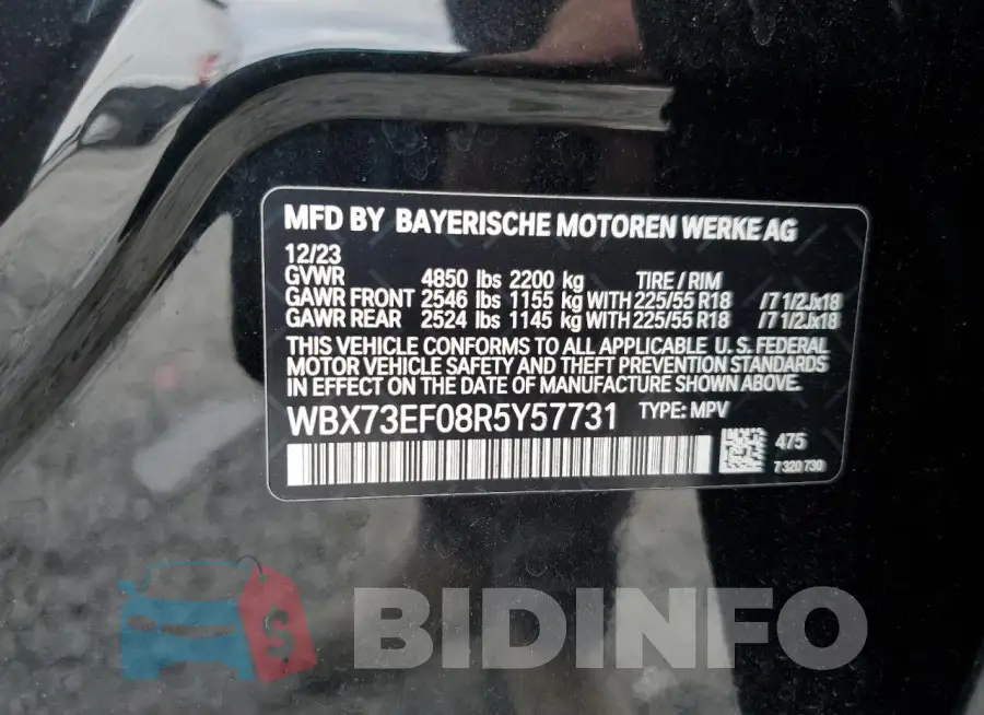 WBX73EF08R5Y57731 Photo# 12