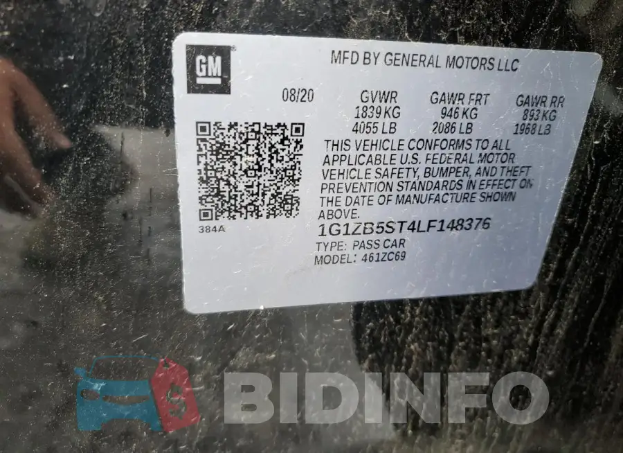 1G1ZB5ST4LF148376 Photo# 12