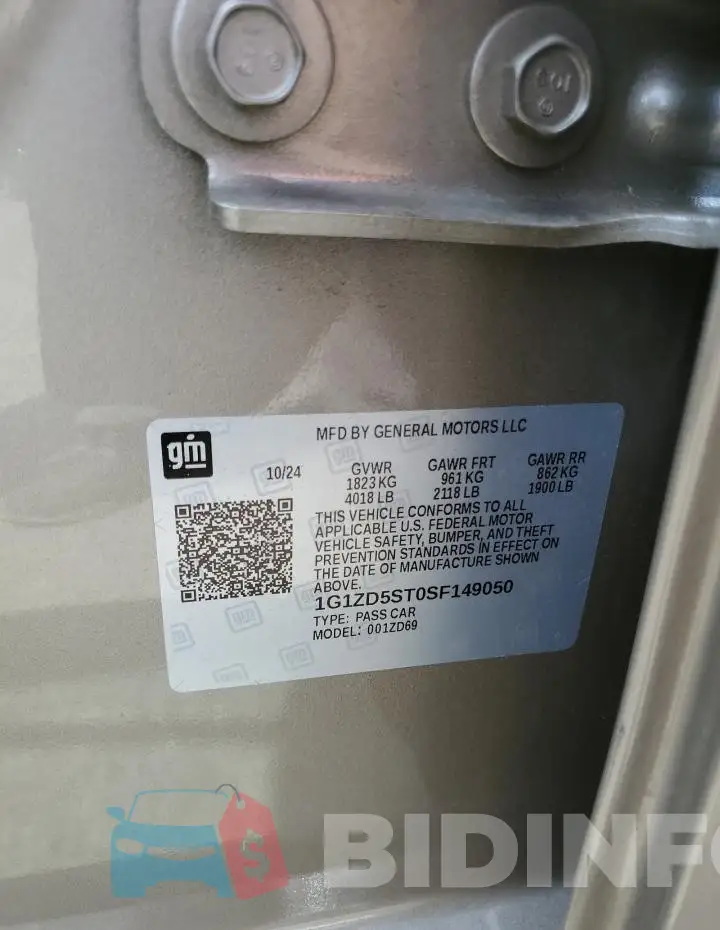 1G1ZD5ST0SF149050 Photo# 12