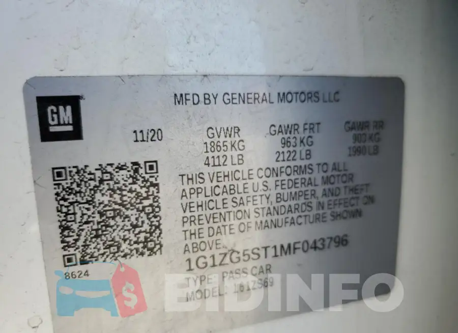 1G1ZG5ST1MF043796 Photo# 12