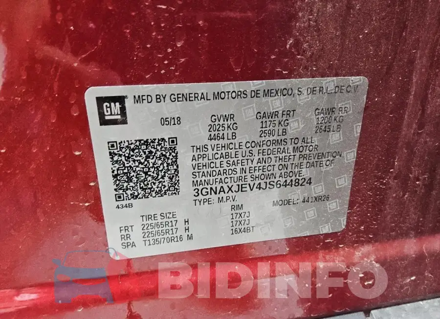 3GNAXJEV4JS644824 Photo# 13