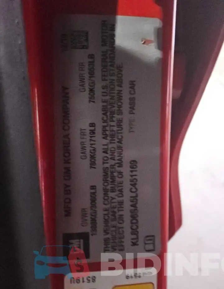 KL8CD6SA5LC451169 Photo# 12