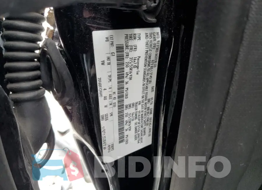 1FADP3F21GL266794 Photo# 12