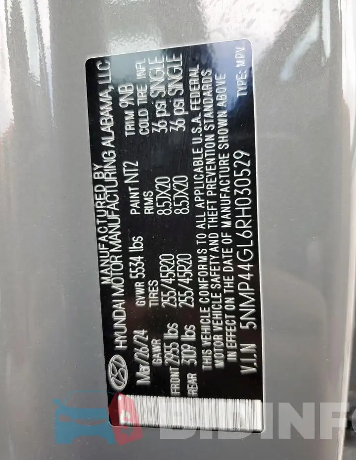 5NMP44GL6RH030529 Photo# 14