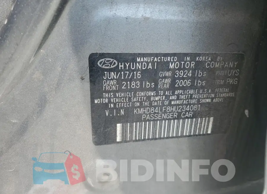 KMHD84LF8HU234081 Photo# 13