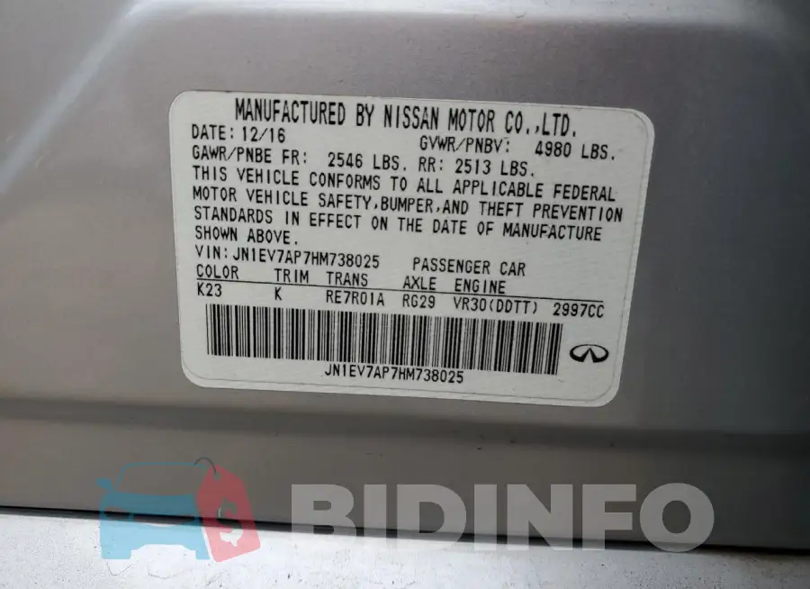 JN1EV7AP7HM738025 Photo# 12