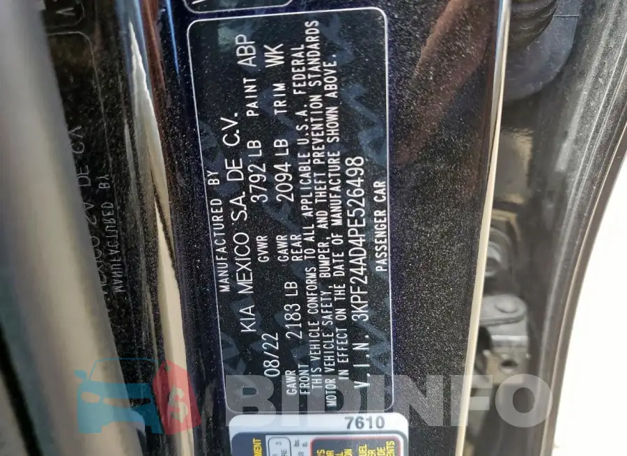 3KPF24AD4PE526498 Photo# 12