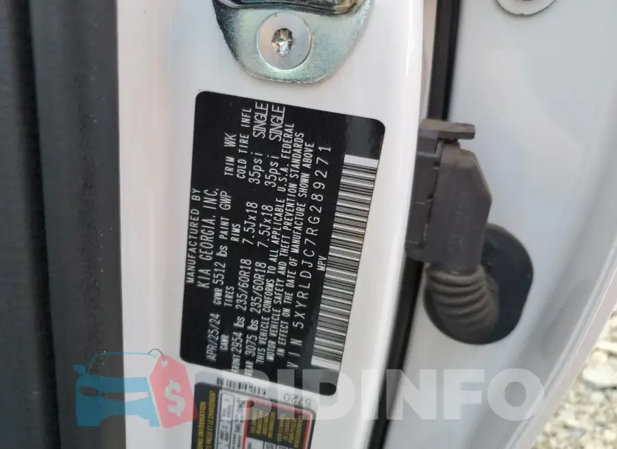 5XYRLDJC7RG289271 Photo# 14