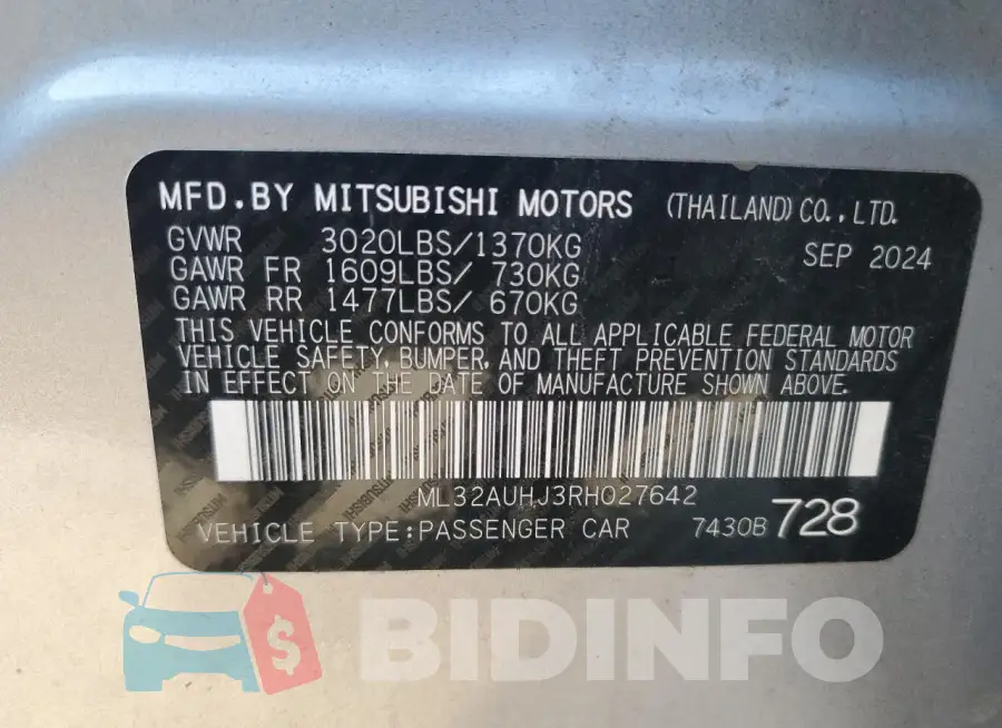ML32AUHJ3RH027642 Photo# 12
