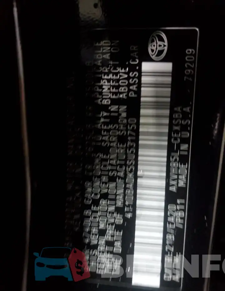 4T1DBADK5SU531750 Photo# 13