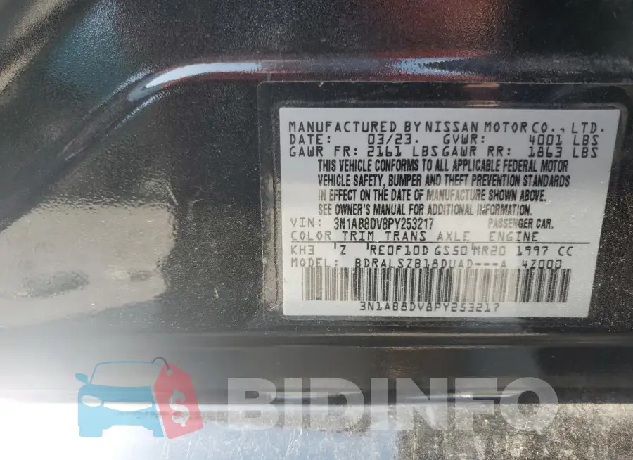 3N1AB8DV8PY253217 Photo# 12