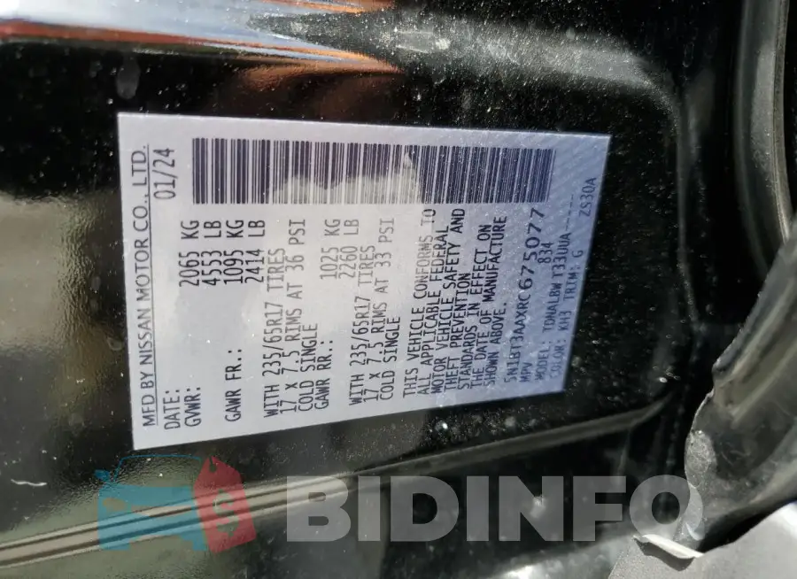 5N1BT3AAXRC675077 Photo# 14