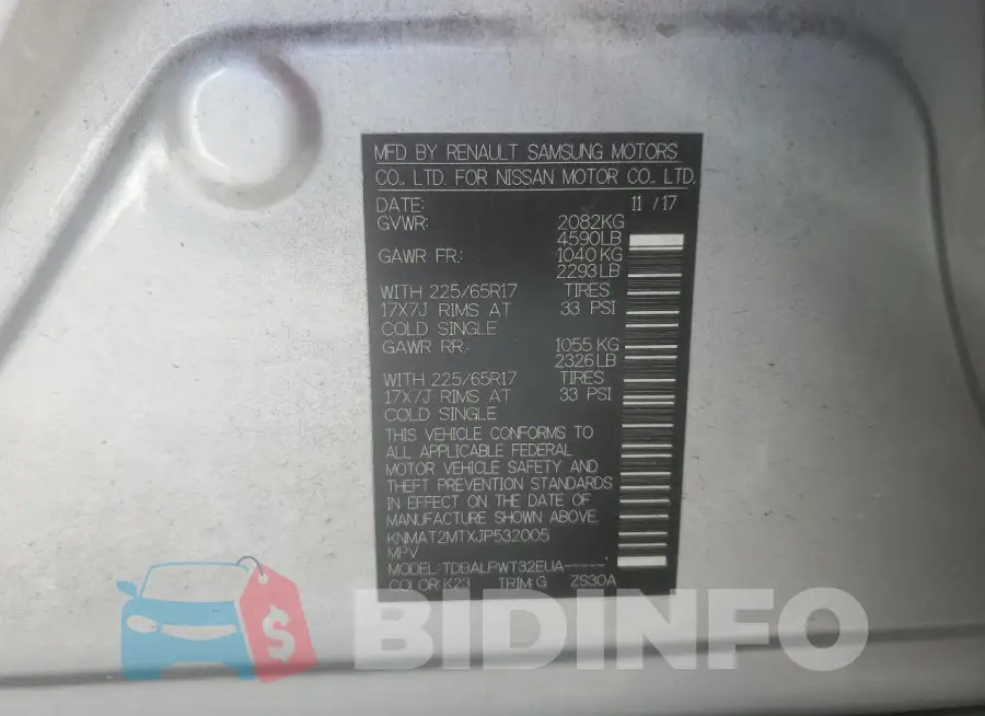 KNMAT2MTXJP532005 Photo# 13