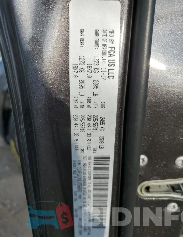 1C4PJLCX3JD588931 Photo# 14