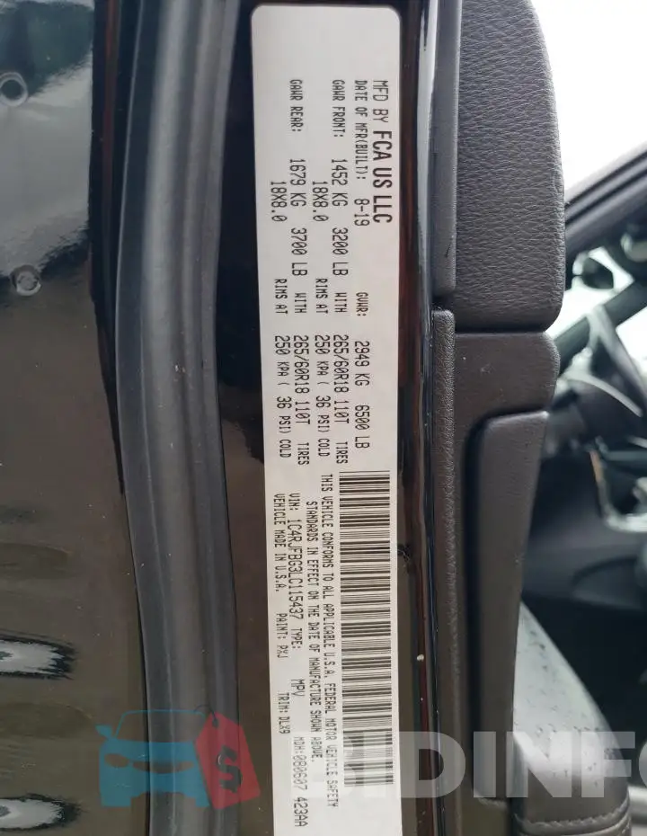 1C4RJFBG3LC115437 Photo# 12
