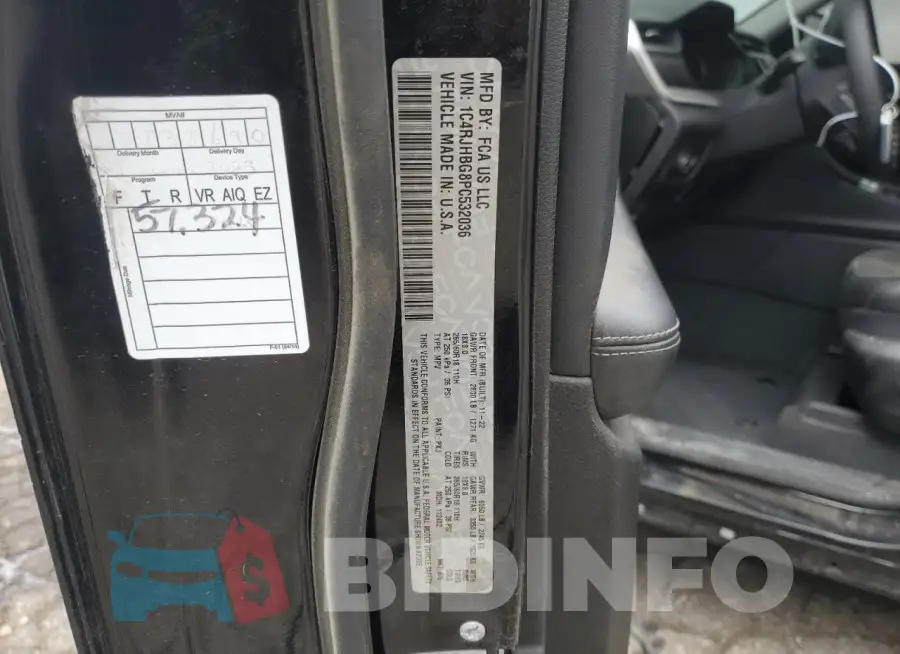 1C4RJHBG8PC532036 Photo# 13