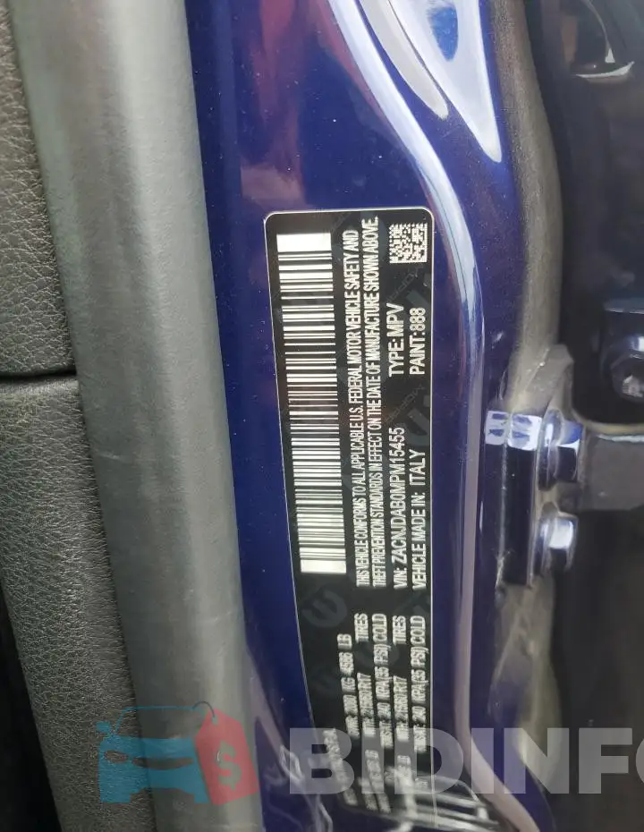 ZACNJDAB0MPM15455 Photo# 13