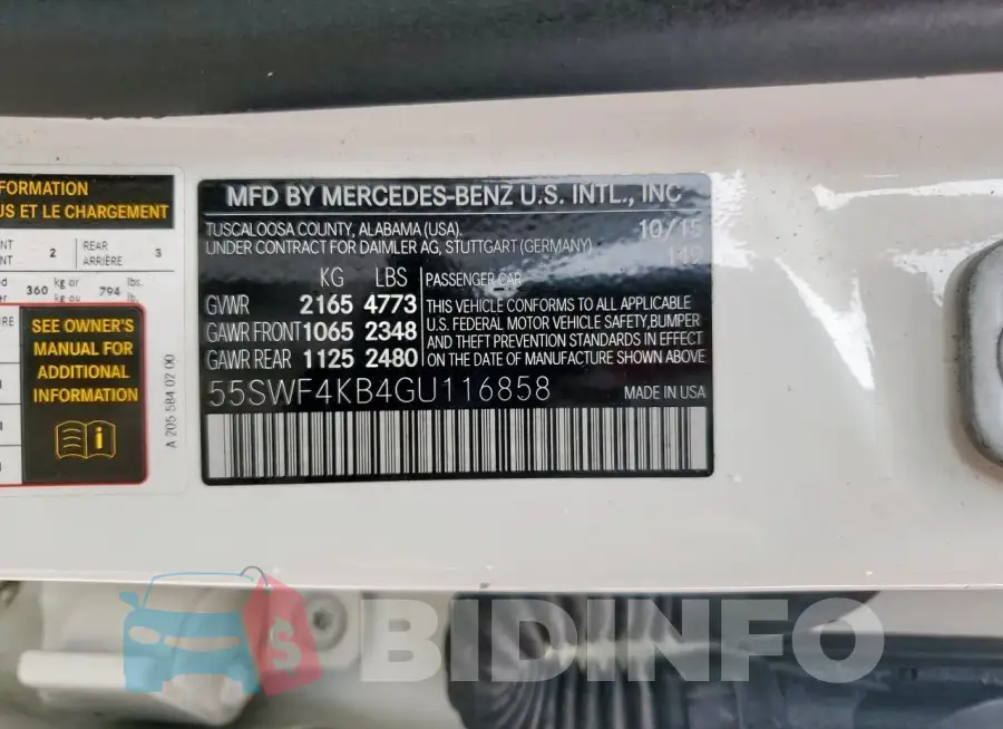 55SWF4KB4GU116858 Photo# 12