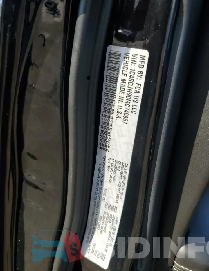 1C4SDJH90MC740867 Photo# 13