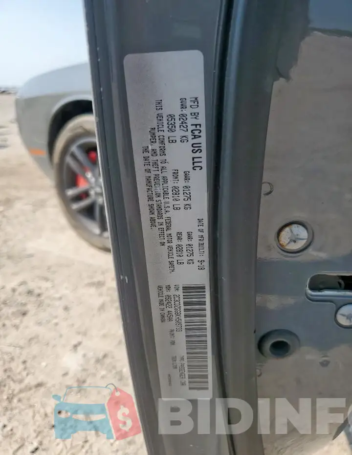 2C3CDZGG6KH509733 Photo# 12
