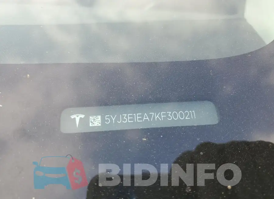 5YJ3E1EA7KF300211 Photo# 12