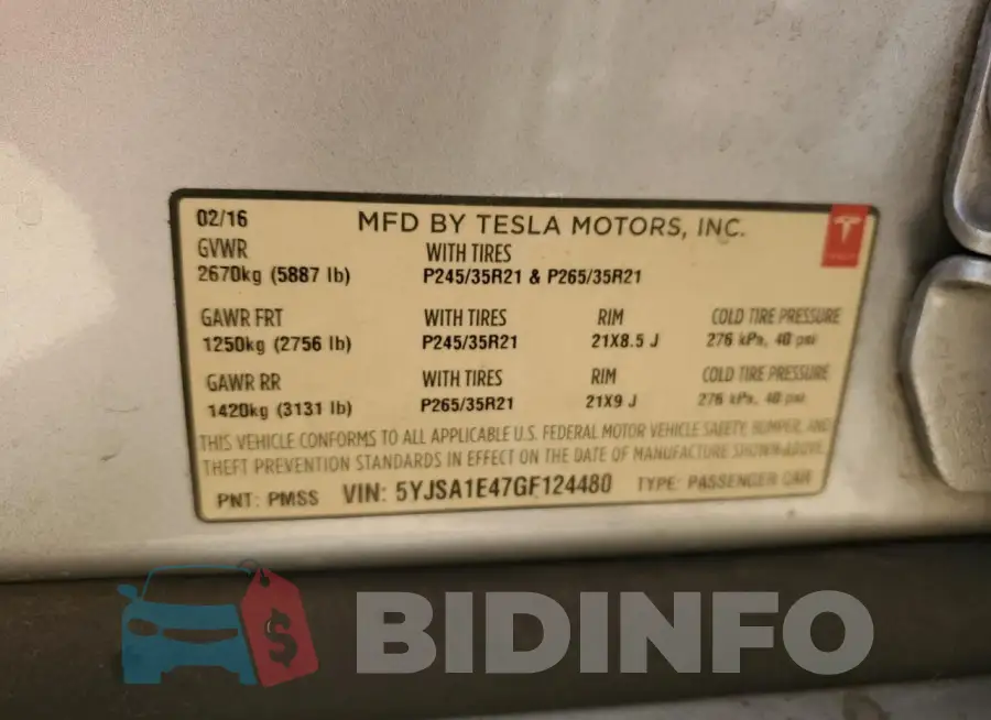 5YJSA1E47GF124480 Photo# 12