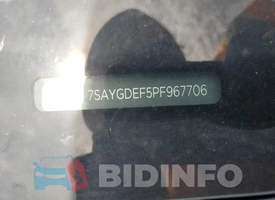 7SAYGDEF5PF967706 Photo# 13